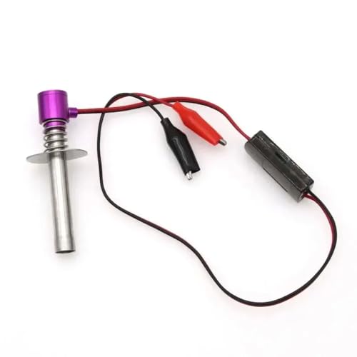NexusDrive Stecker Starter Igniter kompatibel mit 1 8 1 10 Skala RC -Auto -Modellfahrzeuge(Violet) von NexusDrive
