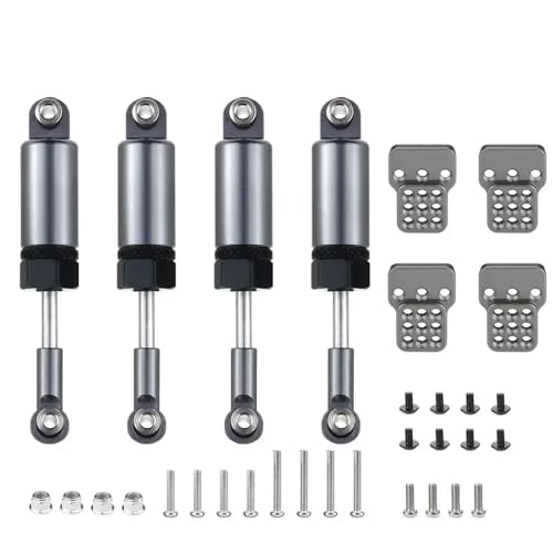 NexusDrive Stoßdämpfer Upgrade für 1 16 -Skala -RC -Auto -CAR -Kompatibel mit C14 C24 -Modellen(Light Grey) von NexusDrive