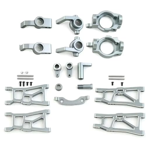 NexusDrive Swing Arm Lenering Cup Set vorne für 1 10 Skala RC Desert Buggy kompatibel mit ZD Racing DBX 10 DBX10 Modell 10421 S 9102 Upgrade -Teile Group C Sitz(Gris Clair) von NexusDrive