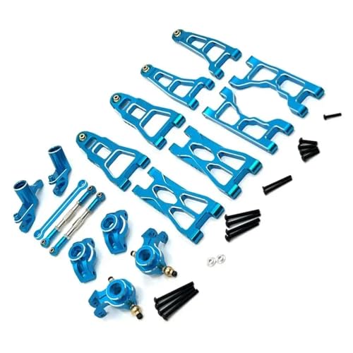 NexusDrive UD1201 UD1202 Pro Metal Lenering Cup Suspension Arm kompatibel mit 1 12 -Skala -RC -Autos vordere Hecklenkbaugruppe Upgrade -Teile Zubehör(Blue) von NexusDrive