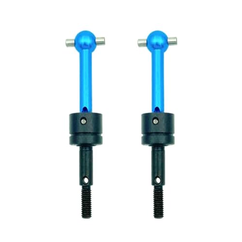 NexusDrive Universal Drive-Welle für 1/10-Skala-RC-CARs, die mit TT-01 TT01 TT-02 TT02 TA04-Models Aktualer 53792 kompatibel sind(Blue 2pcs) von NexusDrive