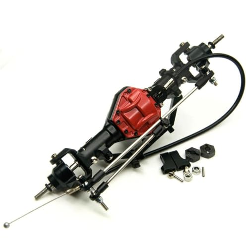 NexusDrive Yeahrun 4WD Lock Metall Vordere Hinterachse -Upgrade -Teile, die mit 1 10 -Skala -RC -Crawler -Auto kompatibel sind(Front Axle) von NexusDrive