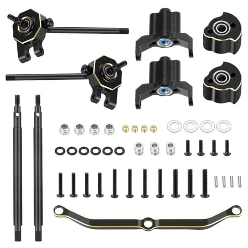 Yeahrun 1/18 RC Crawler Car Metall Wheel Wheel Spacer Upgrade +5mm Vorderseite +11 mm Heckweiterungssatz kompatibel mit verschiedenen Fahrzeugen mit 118 -Skala -Off -Straßen -Fernbedienungen(Add 11mm) von NexusDrive