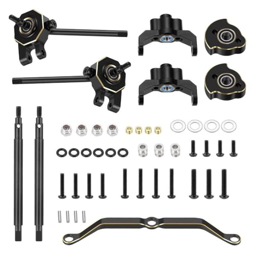 Yeahrun 1/18 RC Crawler Car Metall Wheel Wheel Spacer Upgrade +5mm Vorderseite +11 mm Heckweiterungssatz kompatibel mit verschiedenen Fahrzeugen mit 118 -Skala -Off -Straßen -Fernbedienungen(Add 5mm) von NexusDrive