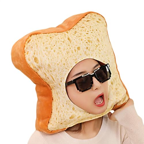 Brotkostüm – Plüschhut, Essen, Weiches Plüsch-Toast-Kostüm, Abschlussball-Kopfbedeckung | Toast-Plüschhut-Brot, Weiche Scheibe Brot-Kostüm, Abschlussball-Kopfbedeckung, Neuartige Performance-Mütze Brotkostüm – Plüschhut, Essen, Weiches Plüsch-Toast-Kostüm, Abschlussball-Kopfbedeckung | Toast-Plüschhut-Brot, Weiche Scheibe Brot-Kostüm, Abschlussball-Kopfbedeckung, Neuartige Performance-Mütze von Nexusectar