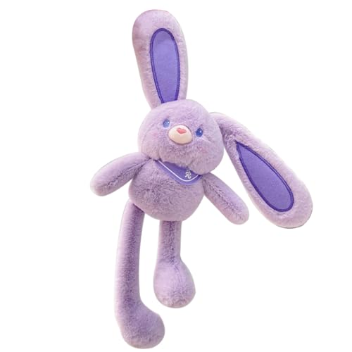 Gefüllte Hasen Bunny Plüschspielzeug - Ausgestopftes Kaninchenplüsch, Hasenplüsch | Kinder Bunny Plüsch Gefüllt - Kaninchen Plüsch Tier, Gefüllter Hasenplüsch | Luxuriöser Pull Up Rabbit Osterhase, Ru von Nexusectar