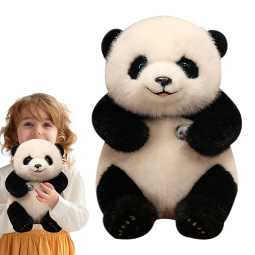 Gefüllter Panda Bear Toy - Befriedigend Gefüllter Panda, Panda Stofftier, Cartoon Panda Pillow | Panda Bear Plush Tierspielzeug, Kissen Ästhetische Schlafzimmerdekor Für Kleinkind Kinder Mädche Gefüllter Panda Bear Toy - Befriedigend Gefüllter Panda, Panda Stofftier, Cartoon Panda Pillow | Panda Bear Plush Tierspielzeug, Kissen Ästhetische Schlafzimmerdekor Für Kleinkind Kinder Mädche von Nexusectar