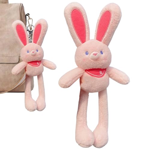 Kinder Bunny Plüsch Gefüllt - Kaninchen Plüsch Tier, Gefüllter Hasenplüsch | Luxuriöser Pull Up Rabbit Osterhase, Rucksack Charme Schlüsselbund Anhänger, Sensorische Zappelspielzeug Für Geburtstage Va Kinder Bunny Plüsch Gefüllt - Kaninchen Plüsch Tier, Gefüllter Hasenplüsch | Luxuriöser Pull Up Rabbit Osterhase, Rucksack Charme Schlüsselbund Anhänger, Sensorische Zappelspielzeug Für Geburtstage Va von Nexusectar