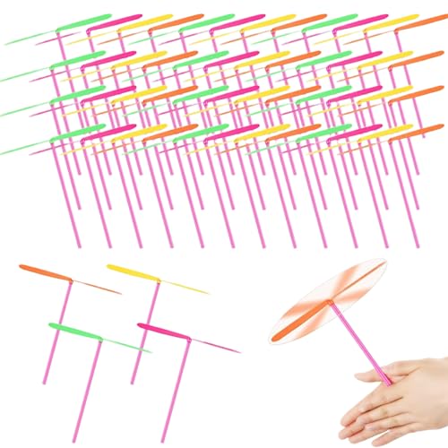 Lernfähigkeiten Fliegen Hubschrauber Spielzeug - Handspinner Spielzeug, Handabbruder | Robustes Set Von 30 Lustigem Libellenspielzeug, 17 Cm Fine Motor Skills Lernspiel, Roadtrip -Aktivitäten Für Jung von Nexusectar