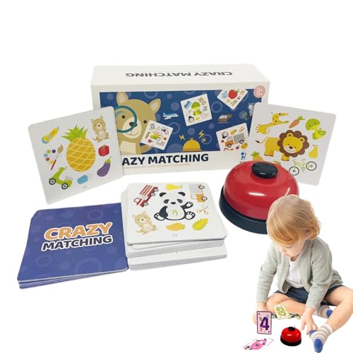 Mathematische Fähigkeiten Entwickeln Brettspiel Für Den Tisch, InteraktivZahlen Zuordnung Tischkartenspiel, Klassisches Interaktives Lernspiel Mit Signalglocke Für Mädchen Und Kinder Zur Frühförderung Mathematische Fähigkeiten Entwickeln Brettspiel Für Den Tisch, InteraktivZahlen Zuordnung Tischkartenspiel, Klassisches Interaktives Lernspiel Mit Signalglocke Für Mädchen Und Kinder Zur Frühförderung von Nexusectar