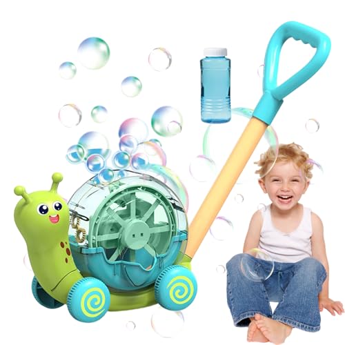 Nexusectar Blasengebläse-Rasenmäher - Elektrische Blasenlaube für Kinder - Lustiges Schiebespielzeug für den Garten mit Blasengebläse, Partyspiele, Kindergeburtstagsgeschenke, Spielzeug für draußen, von Nexusectar