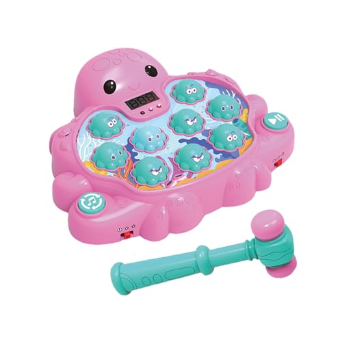 Nexusectar Maulwurf Hauen Spiel | Maulwurf Spielzeug Für Kinder - Hand-Auge-Koordination Spielzeug Tintenfischform Kinder Geschenk Für Reise Schule Zuhause Spielzeit Fähigkeiten Fördern Nexusectar Maulwurf Hauen Spiel | Maulwurf Spielzeug Für Kinder - Hand-Auge-Koordination Spielzeug Tintenfischform Kinder Geschenk Für Reise Schule Zuhause Spielzeit Fähigkeiten Fördern von Nexusectar