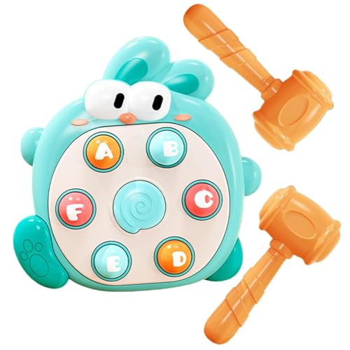 Nexusectar Maulwurfsspiel - Niedliche Hasenform Kids Whack Button Game Toy - Frühes Entwicklungslernspielzeug, Hammer, Fine Motor Skills Toy von Nexusectar