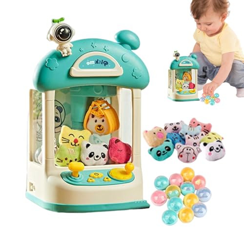 Nexusectar Puppenkrallenmaschine - Haushaltsklammer, Puppen-Gashapon-Maschine, Mini-Kranmaschine | -Thema, Elektrisches Sound- Und Lichtfang-Puppenspielzeug Für Dual-Lademodus, Einstellbare La Nexusectar Puppenkrallenmaschine - Haushaltsklammer, Puppen-Gashapon-Maschine, Mini-Kranmaschine | -Thema, Elektrisches Sound- Und Lichtfang-Puppenspielzeug Für Dual-Lademodus, Einstellbare La von Nexusectar