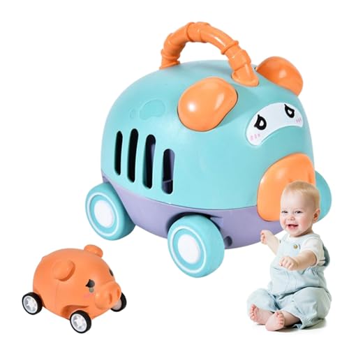 Nexusectar Push Car Toy - Cartoon Animal Press und Go Play Car | Vorschullernaktivität, niedliche tierpressende Reibungsfahrzeug für und Mädchen Nexusectar Push Car Toy - Cartoon Animal Press und Go Play Car | Vorschullernaktivität, niedliche tierpressende Reibungsfahrzeug für und Mädchen von Nexusectar