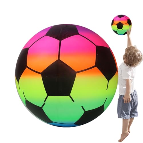 Nexusectar Regenbogen-Fußball,Regenbogen- - Aufblasbares Ballspielzeug | Sommer-Außenschwimmbad-aufblasbares Ballspielzeug, lustige Sport-Requisiten, Pool-Volleyballspiel, Nexusectar Regenbogen-Fußball,Regenbogen- - Aufblasbares Ballspielzeug | Sommer-Außenschwimmbad-aufblasbares Ballspielzeug, lustige Sport-Requisiten, Pool-Volleyballspiel, von Nexusectar