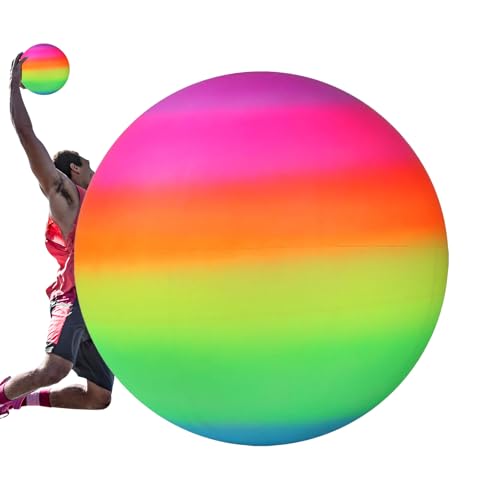Nexusectar Regenbogen-Hüpfball, Regenbogenball,Regenbogen-Hüpfball,Aufblasbares Ballspielzeug | Sommer-Außenschwimmbad-aufblasbares Ballspielzeug, lustige Sport-Requisiten, Pool-Volleyballspiel, Nexusectar Regenbogen-Hüpfball, Regenbogenball,Regenbogen-Hüpfball,Aufblasbares Ballspielzeug | Sommer-Außenschwimmbad-aufblasbares Ballspielzeug, lustige Sport-Requisiten, Pool-Volleyballspiel, von Nexusectar
