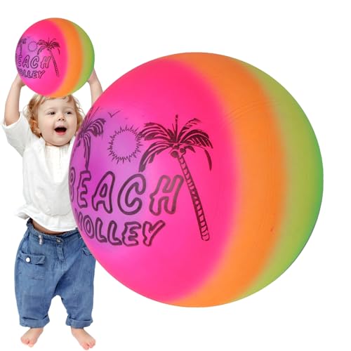 Nexusectar Regenbogen-Spielplatzball,Regenbogenball | Aufblasbares Ballspielzeug - Sommer-Außenschwimmbad-aufblasbares Ballspielzeug, lustige Sport-Requisiten, Pool-Volleyballspiel, Nexusectar Regenbogen-Spielplatzball,Regenbogenball | Aufblasbares Ballspielzeug - Sommer-Außenschwimmbad-aufblasbares Ballspielzeug, lustige Sport-Requisiten, Pool-Volleyballspiel, von Nexusectar
