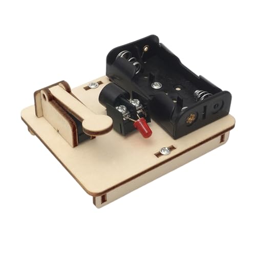 Physics Science Lab Circuit Kit, Telegraphenmodell -Kit Elektrische Wissenschaft Experiment -Kit, Cognitive Physics Circuit Kit Bildungslernkit Für Teenager Und Labor Physics Science Lab Circuit Kit, Telegraphenmodell -Kit Elektrische Wissenschaft Experiment -Kit, Cognitive Physics Circuit Kit Bildungslernkit Für Teenager Und Labor von Nexusectar