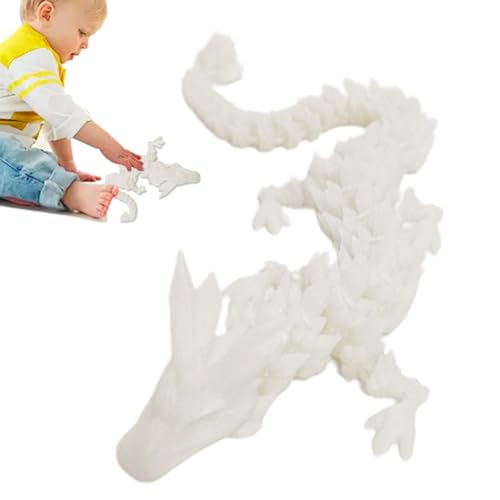 Nhujevkom Beweglicher Kristalldrache, 3D-Drachenspielzeug | Gelenkornament Drache,Gelenkmobilität 3D-Gedruckter Kristalldrache, Weihnachten Halloween Ornament 11,8 Zoll Gelenk für Zuhause Auto Nhujevkom Beweglicher Kristalldrache, 3D-Drachenspielzeug | Gelenkornament Drache,Gelenkmobilität 3D-Gedruckter Kristalldrache, Weihnachten Halloween Ornament 11,8 Zoll Gelenk für Zuhause Auto von Nhujevkom
