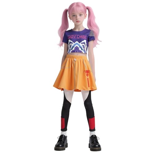 Nhujevkom Demons Kostüm Kinder, Cosplay Kostüm Für Kinder, R-umi Cosplay Rollenspiel Uniform Komplettes Set Popsänger R-umi Zoe Idol Bühne Rollenspiel Outfits Halloween Dress Up Für Frauen Mädchen Nhujevkom Demons Kostüm Kinder, Cosplay Kostüm Für Kinder, R-umi Cosplay Rollenspiel Uniform Komplettes Set Popsänger R-umi Zoe Idol Bühne Rollenspiel Outfits Halloween Dress Up Für Frauen Mädchen von Nhujevkom
