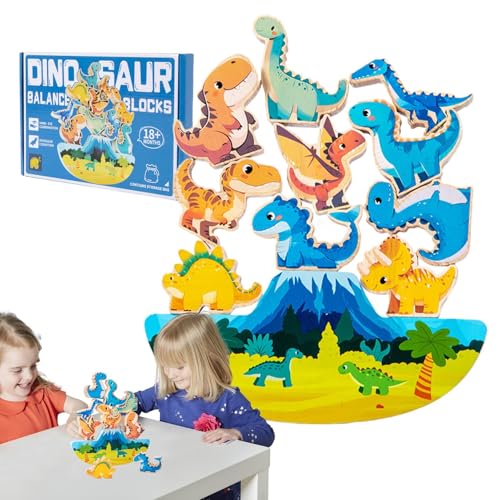 Nhujevkom Dinosaurierbausteine, Dinosauriergebäudespielzeug, Bausteine Dinosaurierspielzeug, Bildungsspiel STEM -Set, Balance Preschool -Lernaktivitäten für Kinder im Alter von über 3 Jahren Nhujevkom Dinosaurierbausteine, Dinosauriergebäudespielzeug, Bausteine Dinosaurierspielzeug, Bildungsspiel STEM -Set, Balance Preschool -Lernaktivitäten für Kinder im Alter von über 3 Jahren von Nhujevkom