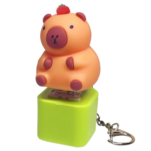 Nhujevkom Fidget Clicker, -Spielzeug Für Tastatur, Anti-Stress-Tieranhänger Mit Licht & Sound Als Schlüsselband Für Kinder, Reisen Und Meetings Nhujevkom Fidget Clicker, -Spielzeug Für Tastatur, Anti-Stress-Tieranhänger Mit Licht & Sound Als Schlüsselband Für Kinder, Reisen Und Meetings von Nhujevkom