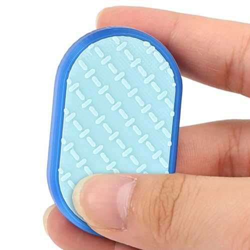 Nhujevkom Finger Fidget Spielzeug, Fingerspielzeug Mit Sensorik Zum Schieben, 3D Gedruckter Magnetischer Sensorischer Begleiter Mit Struktur Für Unterwegs Schule Pendeln Geschäftsreisen von Nhujevkom