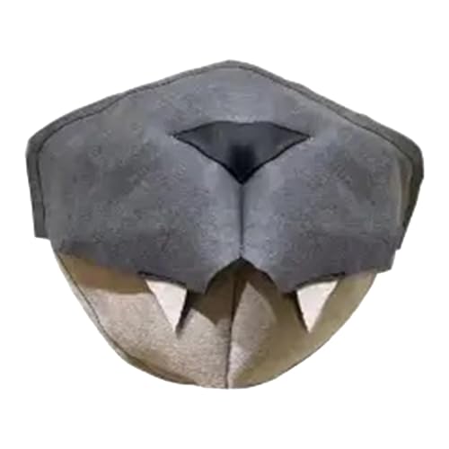 Nhujevkom Lustige Gesichtsbedeckung Tier, Maskerade Gesichtsbedeckung, Tiermundförmige bewegliche Gesichtsbedeckung R Neuheit für Halloween Nhujevkom Lustige Gesichtsbedeckung Tier, Maskerade Gesichtsbedeckung, Tiermundförmige bewegliche Gesichtsbedeckung R Neuheit für Halloween von Nhujevkom