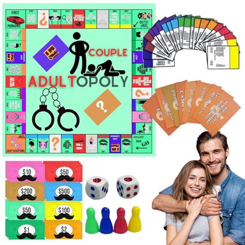 Nhujevkom Partnerspiele Gesellschaftsspiele,Tragbares Paar Verbindungsspiel Für Gesellschaften - Einfache Emotionale Verbindungskarten Für Familientreffen Valentinstag Geburtstage Hochzeiten von Nhujevkom