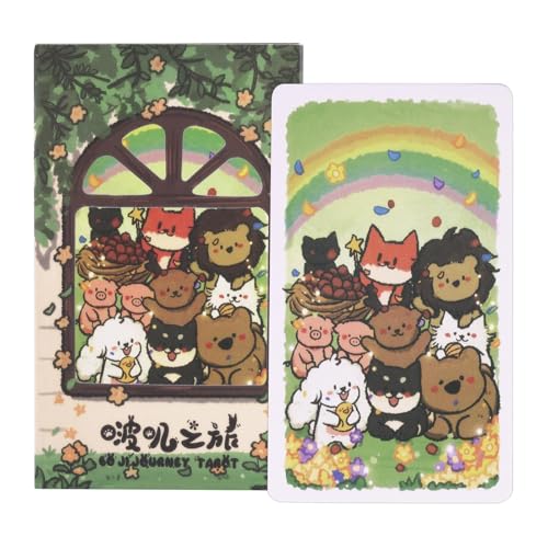 Nhujevkom Partyspiel Tarotkarten | Gesellschaftsspiel Für Familienabende,Tragbares Kartenspiel Für Erwachsene Jugendliche Kinder Nhujevkom Partyspiel Tarotkarten | Gesellschaftsspiel Für Familienabende,Tragbares Kartenspiel Für Erwachsene Jugendliche Kinder von Nhujevkom