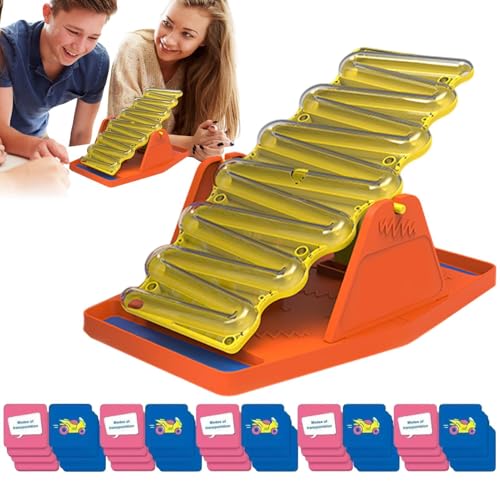 Nhujevkom Quiz Wippe - Mehrspieler Partyspiel Karten für Erwachsene - Interaktives Brettspiel Zubehör Für Erwachsene Jugendliche Schule Zuhause Feste Nhujevkom Quiz Wippe - Mehrspieler Partyspiel Karten für Erwachsene - Interaktives Brettspiel Zubehör Für Erwachsene Jugendliche Schule Zuhause Feste von Nhujevkom