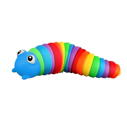 Nhujevkom Regenbogen Schnecke Spielzeug | Handschlange Fidget Sinnespielzeug Kinder Partygeschenke - Biegsames Handspielzeug Mit Weicher Textur Für Kinderfeste Geburtstage Ostern Zappelspiel Nhujevkom Regenbogen Schnecke Spielzeug | Handschlange Fidget Sinnespielzeug Kinder Partygeschenke - Biegsames Handspielzeug Mit Weicher Textur Für Kinderfeste Geburtstage Ostern Zappelspiel von Nhujevkom