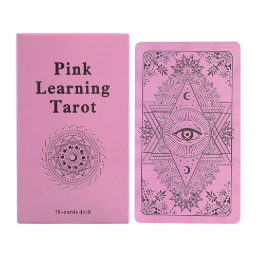 Nhujevkom Tarotkarten Für Anfänger | Anfänger-Spielkarten mit Anleitung,Leichtes Lernspiel Zubehör für Erwachsene und Freunde Nhujevkom Tarotkarten Für Anfänger | Anfänger-Spielkarten mit Anleitung,Leichtes Lernspiel Zubehör für Erwachsene und Freunde von Nhujevkom
