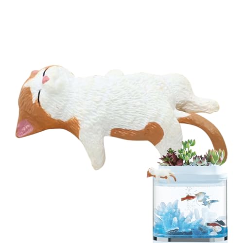 Nhujevkom Winzige Katzenfiguren, schöne Kätzchen -Bildschirmdekoration - realistische Miniatur -Katzenstatuen für Wohnzimmer Schlafzimmer Aquarium Landschaft Party Auto Bücherregal Desktop Nhujevkom Winzige Katzenfiguren, schöne Kätzchen -Bildschirmdekoration - realistische Miniatur -Katzenstatuen für Wohnzimmer Schlafzimmer Aquarium Landschaft Party Auto Bücherregal Desktop von Nhujevkom