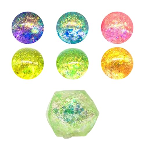 Squishy Stressball, Random 6 Stück Anti Stress Bälle Geschenke, Stressball Kinder Erwachsene, Fidget Stress Ball Squishy Stress Relief Bälle, Antistress Bälle, Squeeze Bälle Für Kinder Und Erwachsene Squishy Stressball, Random 6 Stück Anti Stress Bälle Geschenke, Stressball Kinder Erwachsene, Fidget Stress Ball Squishy Stress Relief Bälle, Antistress Bälle, Squeeze Bälle Für Kinder Und Erwachsene von Nhujevkom