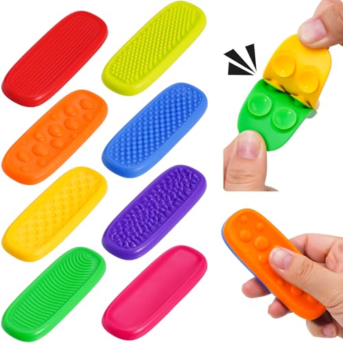 NiToy 8-Pack Silicone Suction Sensory Fidget Toys von NiToy