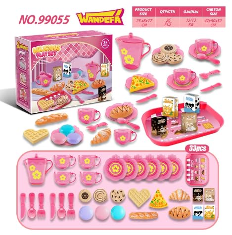 Product Image NiToy Toy Tea Set (Pink) von NiToy