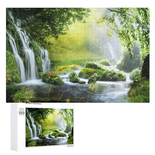 Puzzles für Erwachsene, 1000 Teile, schöne Naturlandschaft, Puzzle, Spaß, Familie, herausforderndes Puzzle-Spiel Puzzles für Erwachsene, 1000 Teile, schöne Naturlandschaft, Puzzle, Spaß, Familie, herausforderndes Puzzle-Spiel von Niapessel