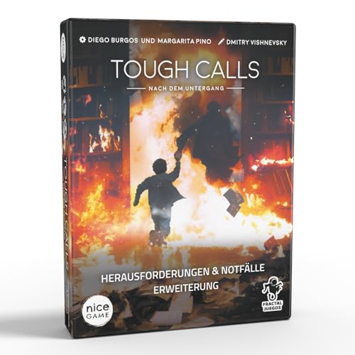Nice Game Publishing Tough Calls - Nach dem Untergang: Notfälle und Herausforderungen - Erweiterung für das Gesellschaftsspiel- 3-5 Spieler - Ab 12+ Jahre - Rollenspiel - Brettspiel - 45 Minuten Nice Game Publishing Tough Calls - Nach dem Untergang: Notfälle und Herausforderungen - Erweiterung für das Gesellschaftsspiel- 3-5 Spieler - Ab 12+ Jahre - Rollenspiel - Brettspiel - 45 Minuten von Nice Game Publishing