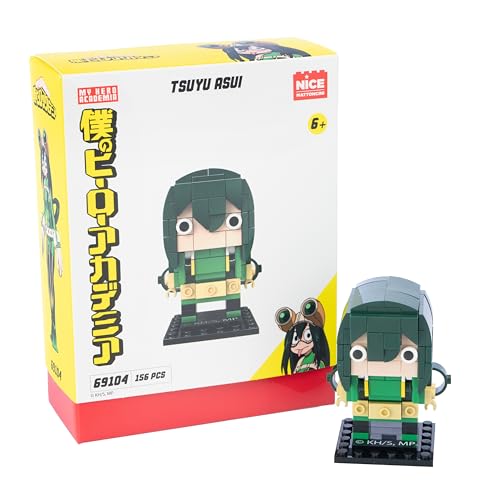 Nice Bausteine - My Hero Academia, Held Tsuyu Asui zum Bauen mit Bausteinen von Nice Group