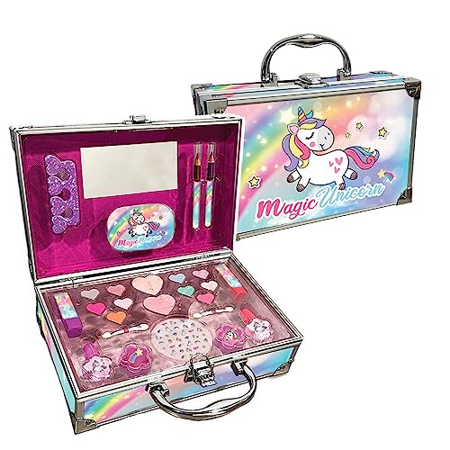 Nice Group - Magic Unicorn Case Make Up, Koffer mit Spiegel und Schminkset für Kinder von Nice Group
