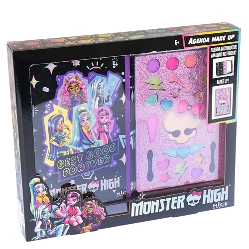 Nice Group - Monster High Agenda Make Up Tagebuch mit Make-up-Set für Mädchen von Nice Group