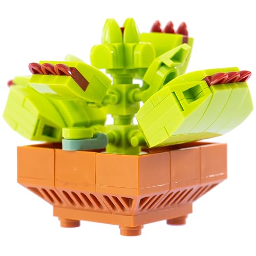 Nice Mattoncini - Exotic Plants - Bauset aus Blöcken der Pflanze Dionaea Muscipula - Code 78049 von Nice Mattoncini