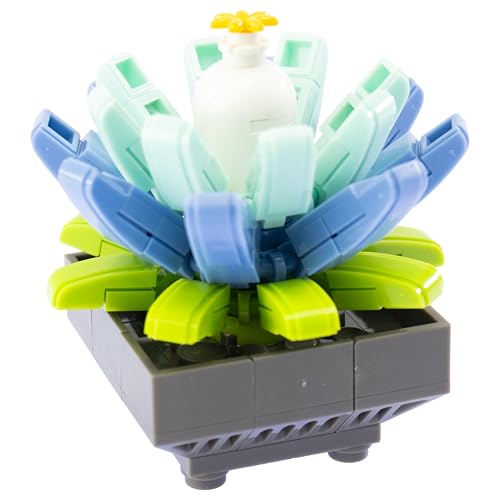Nice Mattoncini - Exotic Plants - Bauset aus Blöcken der Pflanze Echeveria - Code 78047 von Nice Mattoncini