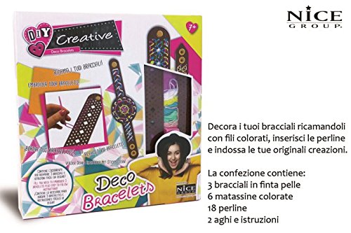 Nice S.R.L Creative Crea Armbänder 46002, Mehrfarbig, 898027 Nice S.R.L Creative Crea Armbänder 46002, Mehrfarbig, 898027 von Nice Group