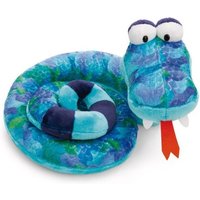 NICI 61711 - Schlange ZsaZsa, 18cm, Plüsch-Kuscheltier, Wild Friends, GREEN von Nici GmbH