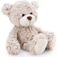 NICI 62308 - Kuschelbär Bär Finni, Plüsch, Schlenker, Grau/Beige, Höhe: 20cm, GREEN von Nici GmbH