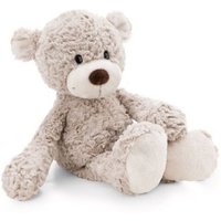 NICI 62318 - Kuschelbär Bär Finni, Plüsch, Schlenker, Grau/Beige, Höhe: 35cm, GREEN von Nici GmbH