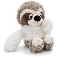 NICI 62417 - Wild Winter, Faultier Izzy Icetumbler, Schlenker, Plüsch, 25 cm, GREEN von Nici GmbH